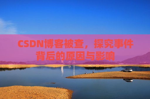 CSDN博客被查，探究事件背后的原因与影响